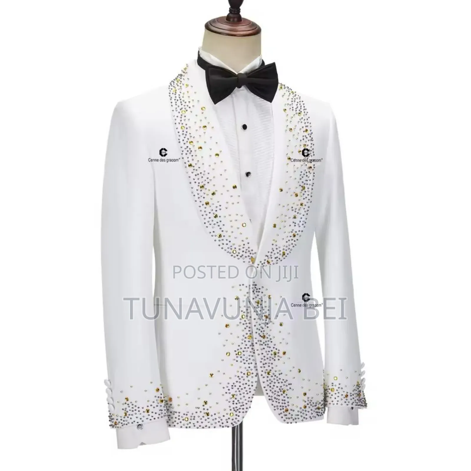 White Stones Quality Suit