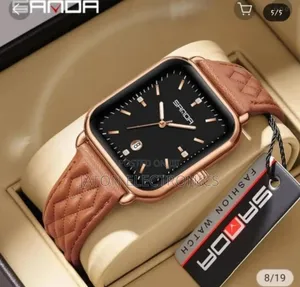 Lady Luxury Watch Leather Date  Water Proof