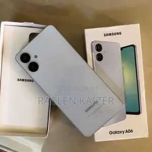 New Samsung Galaxy A06 128 GB White