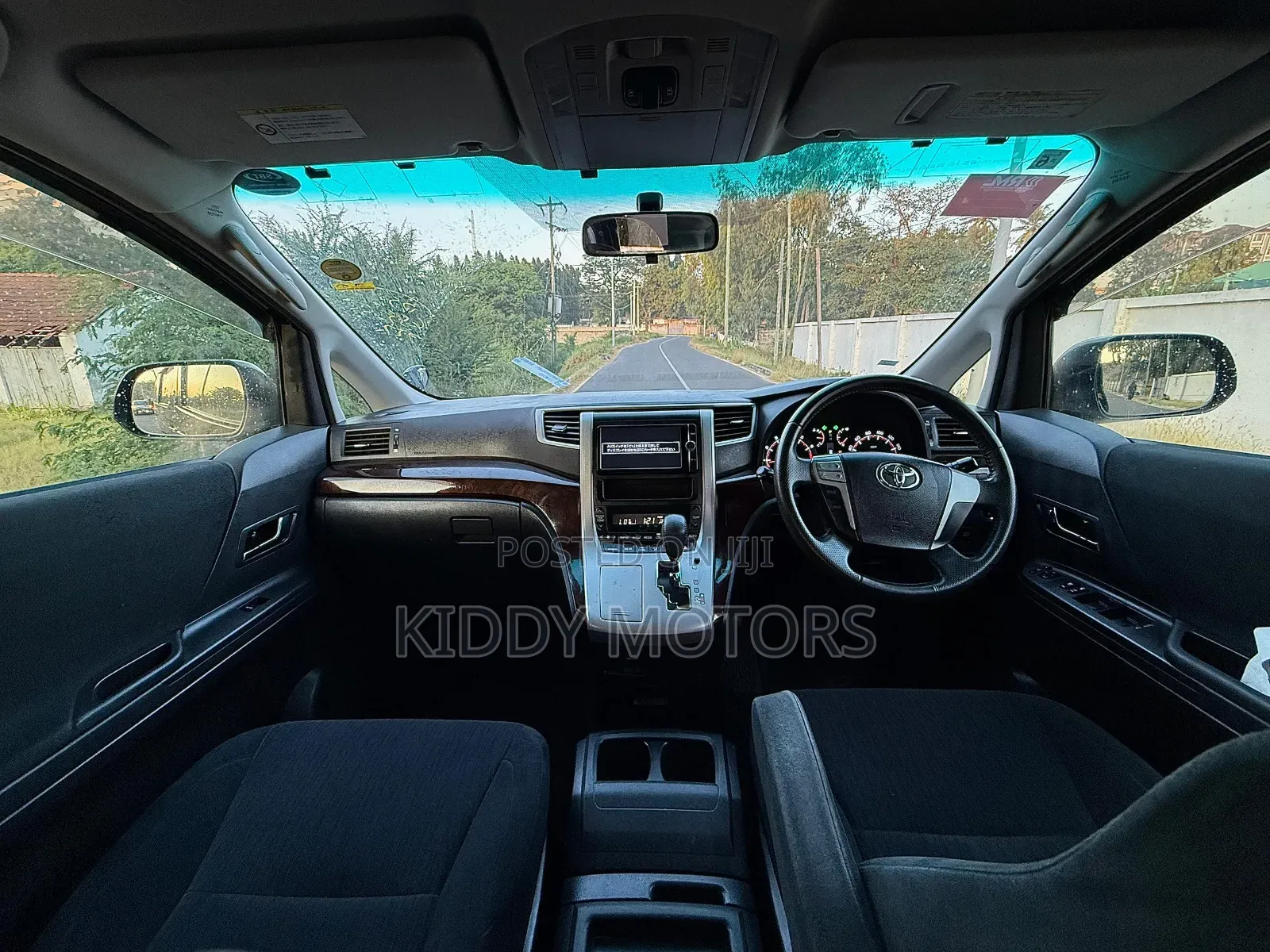 Toyota Vellfire 2012 Black