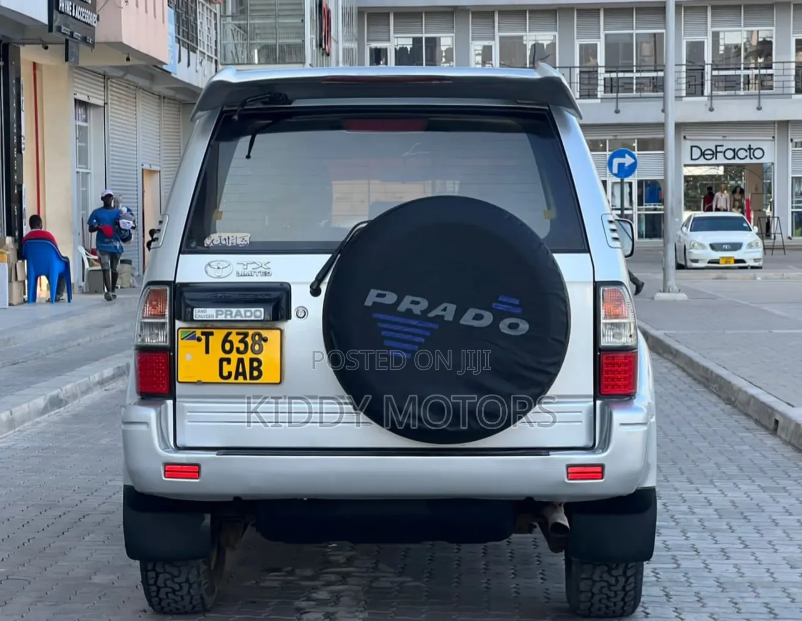 Toyota Land Cruiser Prado 2001 Silver