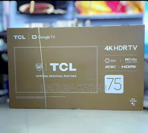 TCL Googletv 75 Inches HDRTV