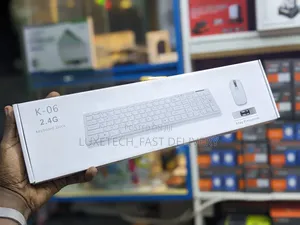 K-06 Wireless Keyboard and Mouse – For Pc, Laptop, Smart Tv