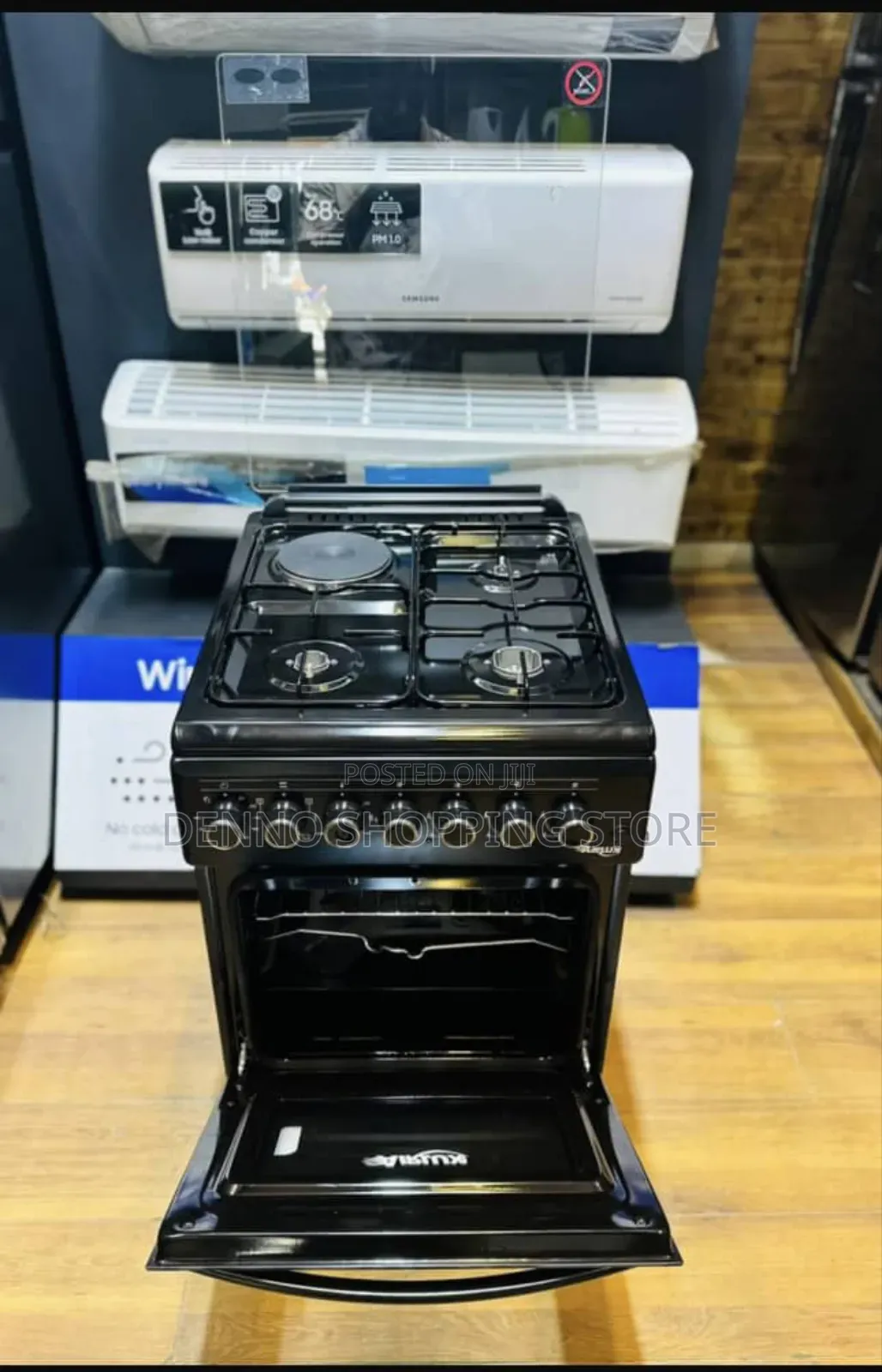 Airlux Cooker 50x50 Plates 3 Gas Na Moja Umeme