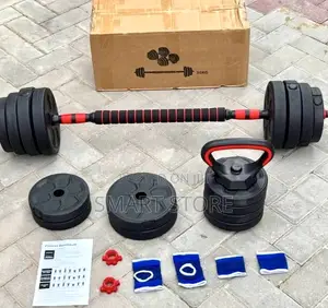 30kg Adjustable Dumbbell Set – 11-in-1