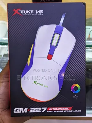 Xtrike Me Gm-227 Wired Backlik Gaming Mouse