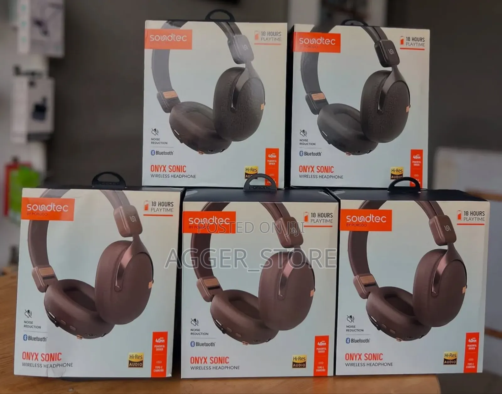 Soundtec Onyx Sonic Wireless Headphone