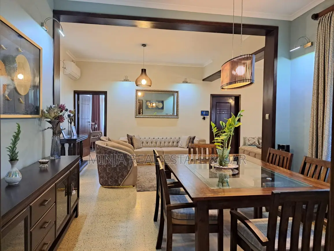 Furnished 3bdrm Apartment in Kivukoni for rent