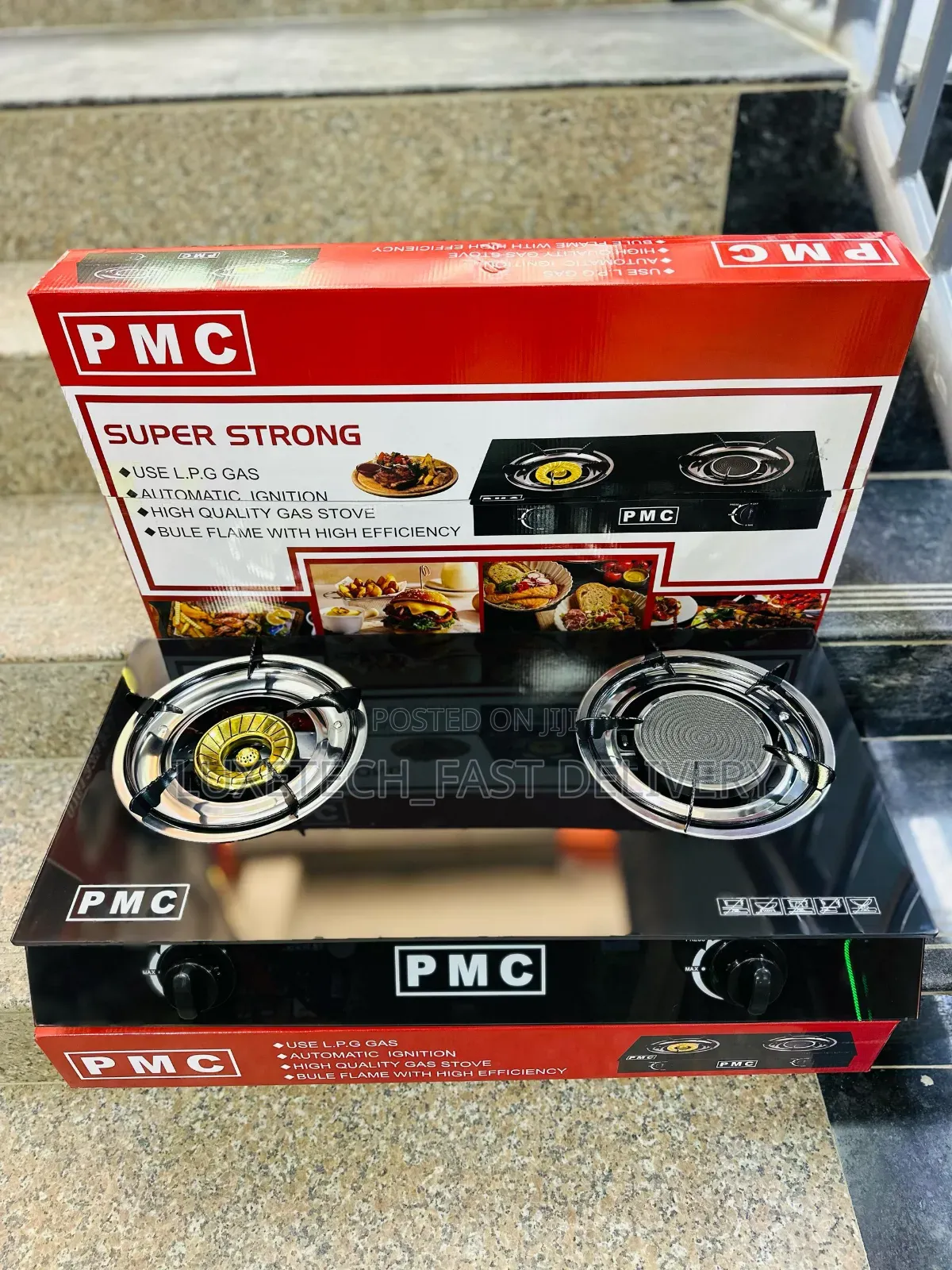 PMC Super Strong 2-Burner Gas Stove.