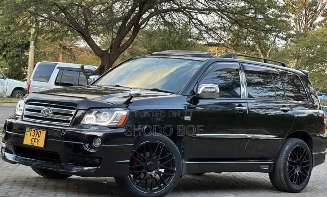 Toyota Kluger 2007 Black