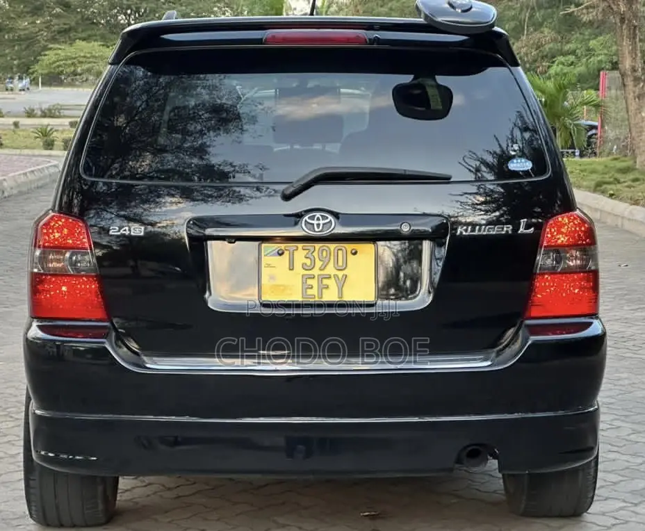 Toyota Kluger 2007 Black
