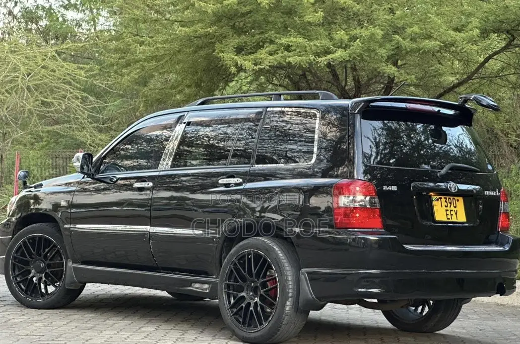 Toyota Kluger 2007 Black