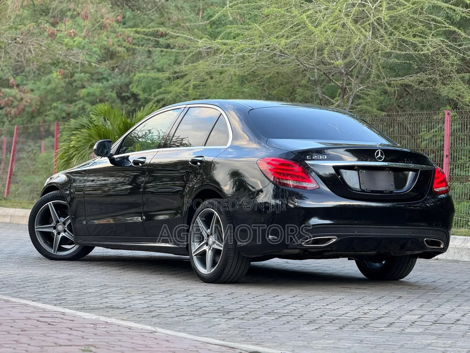 Mercedes-Benz C-Class 2015 Black
