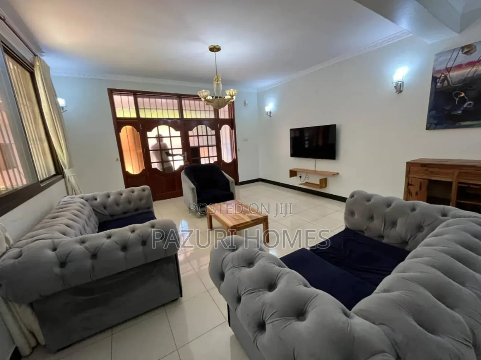 Furnished 3bdrm Villa in Masaki for rent
