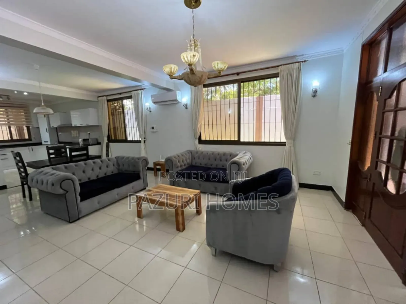 Furnished 3bdrm Villa in Masaki for rent