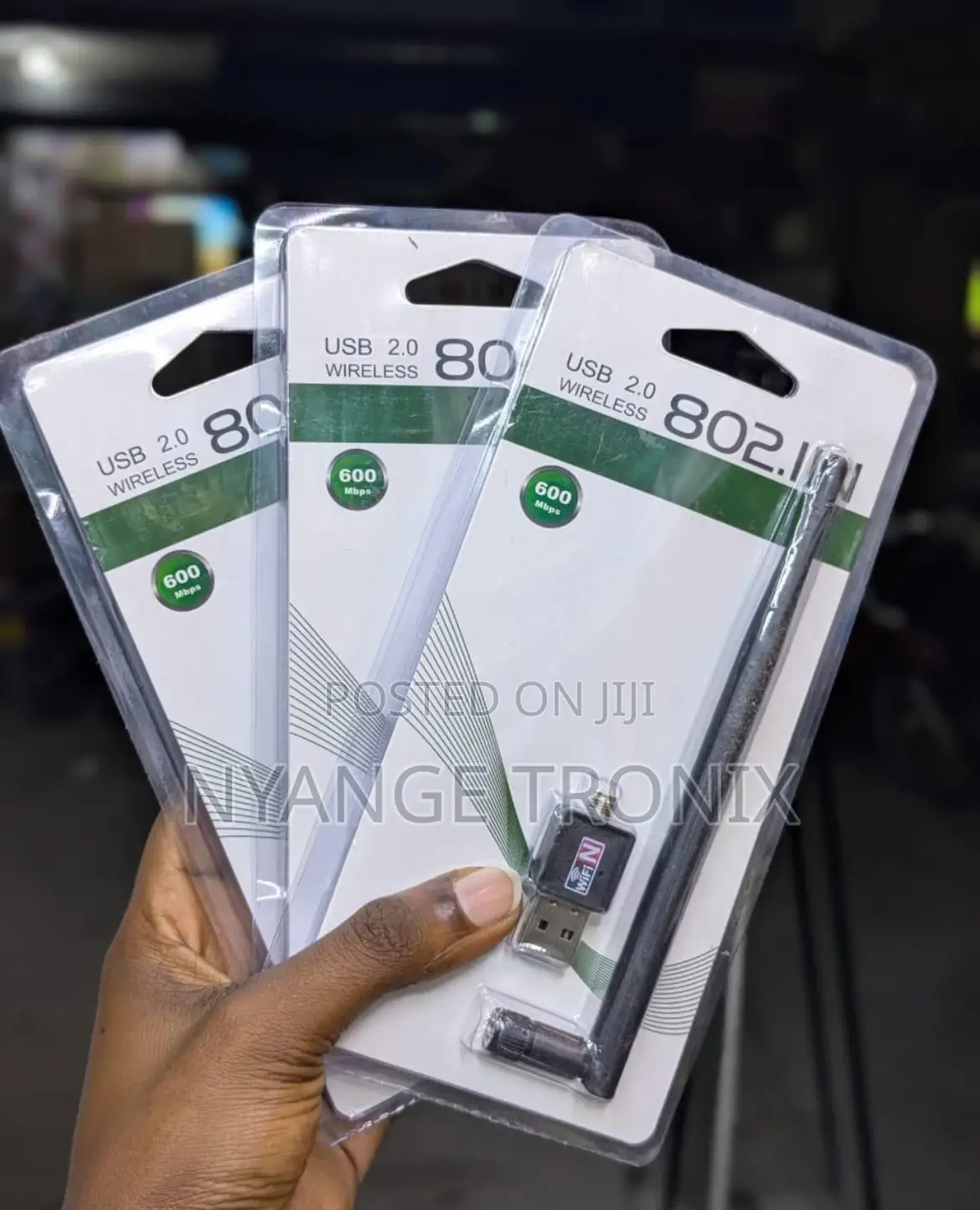 Wifi Dongle With Antena Usb 2.0 With 6000 MBPS