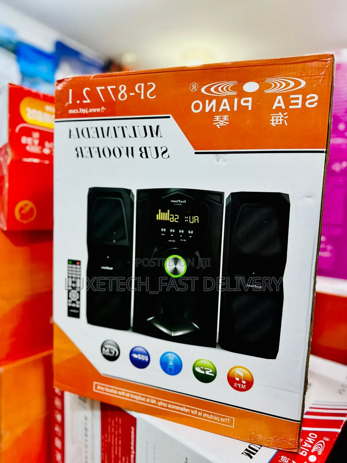 Sea Piano Sp-877 Multimedia Subwoofer/Sabufa