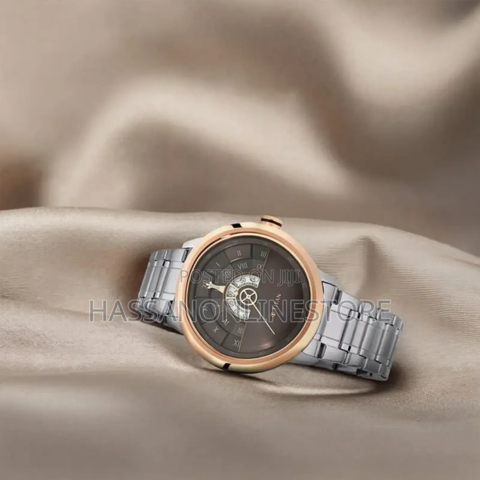 Titan Grandmaster Brown Dial Analog Watch for Men
