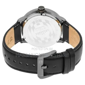 Titan Grandmaster Black Dial Quartz Analog Watch for Men
