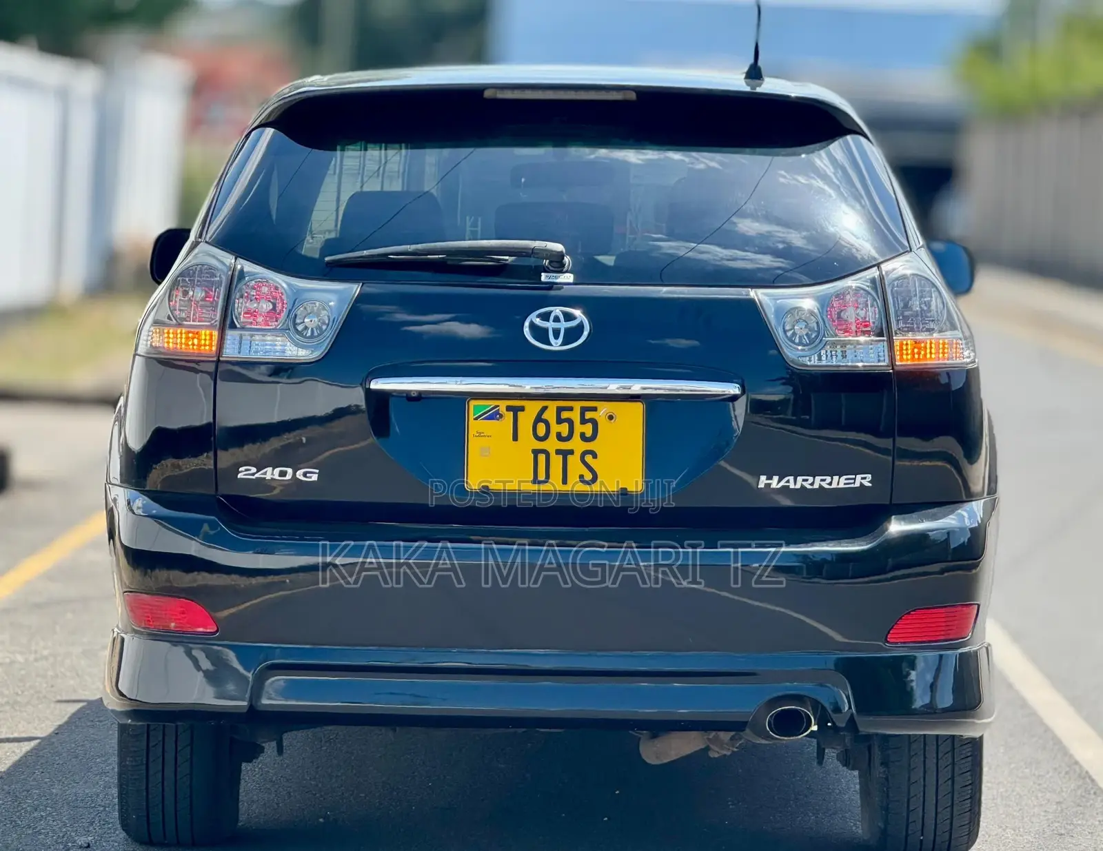 Toyota Harrier 2007 Black