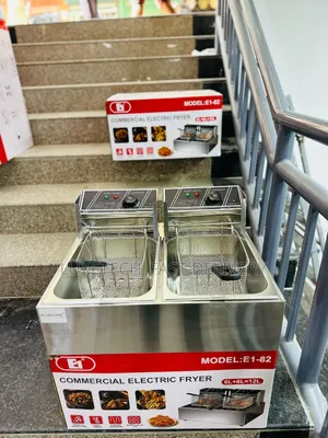 E1 Commercial Electric Deep Fryer 12 Liters