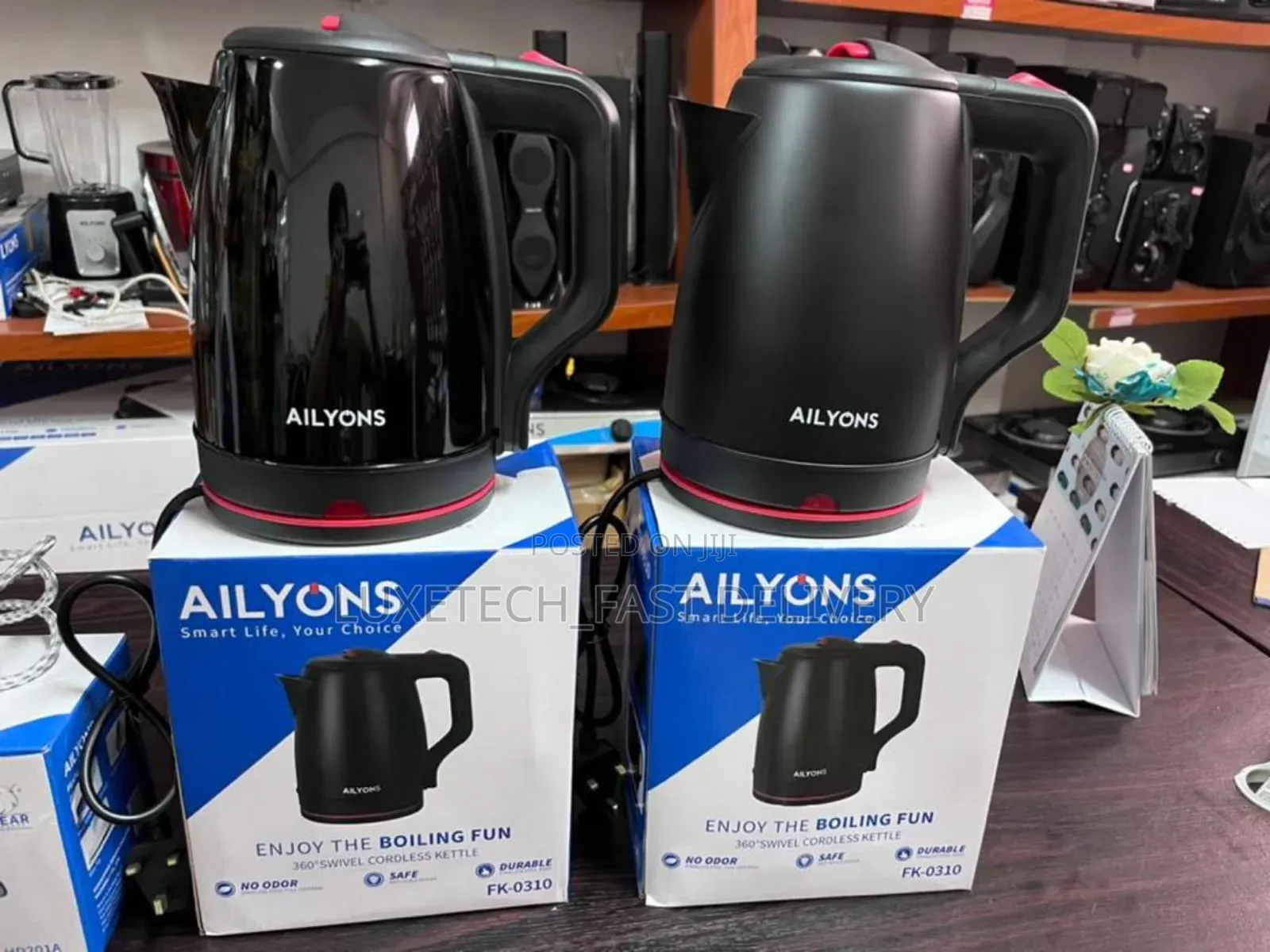 Ailyons Electric Kettle 2.2 Liters With Automatic Shut-Off
