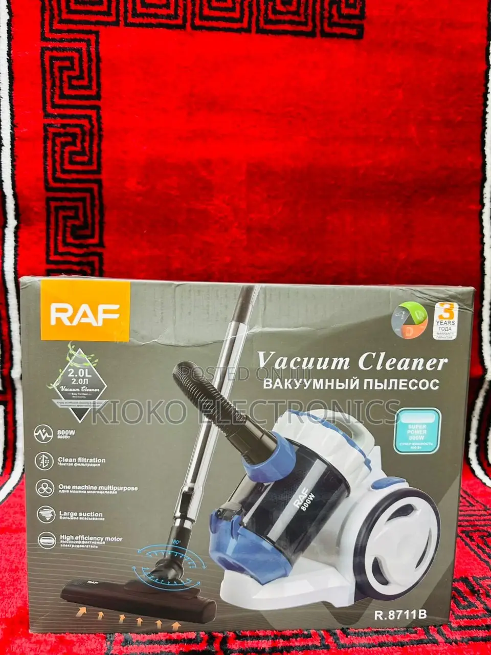 2 Liters Raf Vacuum Cleaner