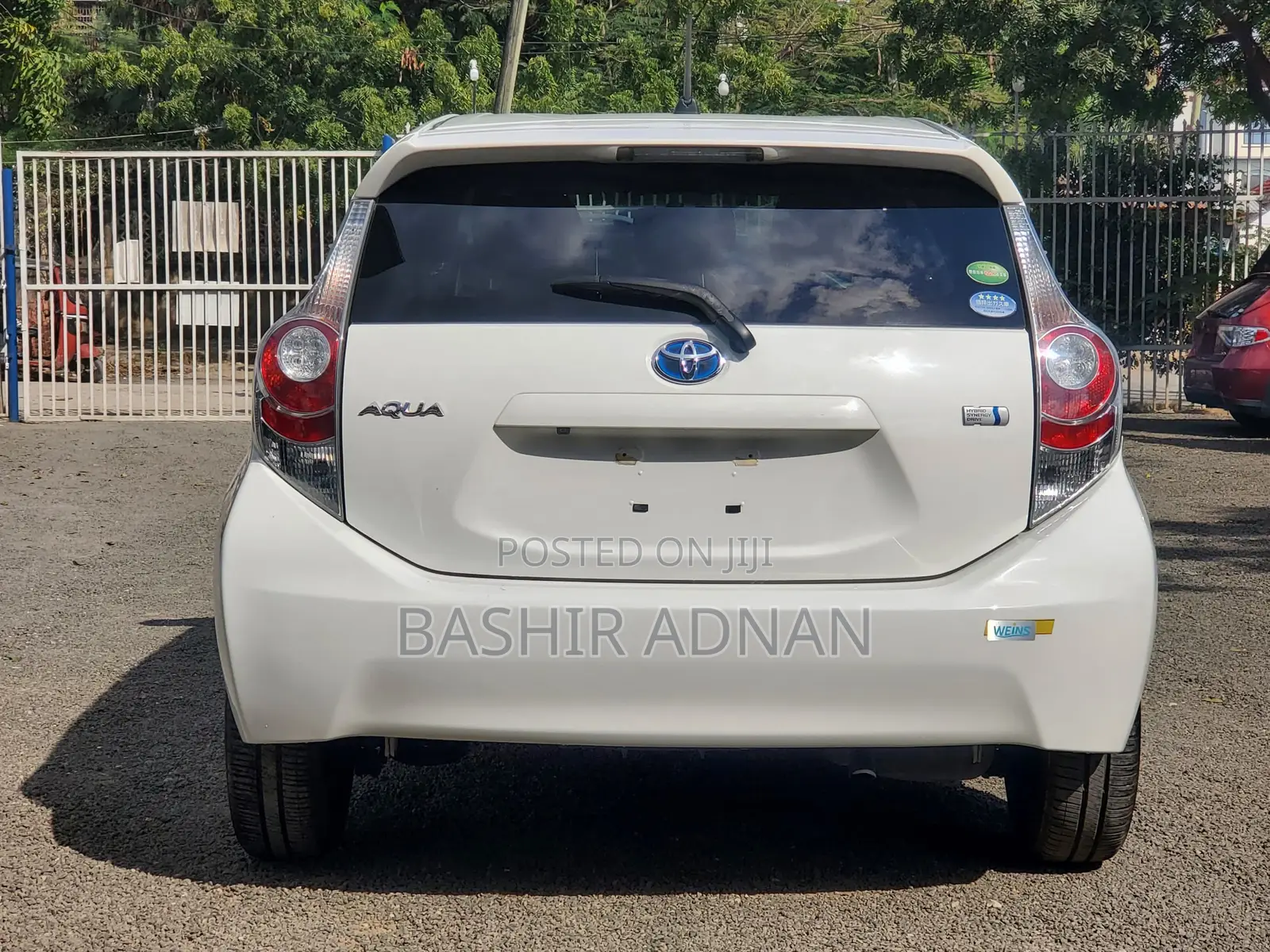 Toyota Aqua 2013 White