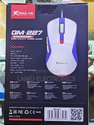Extrike Me Gm-227 Ergonomic Mice