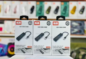 Earldom 4-in-1 Usb-C Hub Plug and Play High-Speed Transfer