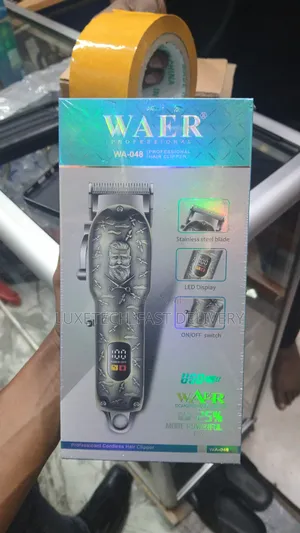 Waer Professional Rechargeable Hair Clipper Wa-048