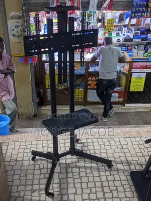 Mobile Tv Stand With Wheels for 32 to 70 Inch