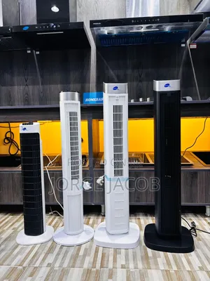 Homebase Tower Fans,In Both Black and White Models.