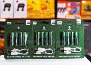 Green Lion Aaa Rechargeable Batteries Eco Budget Friendly