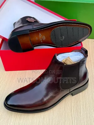 Boots or Leather Shoes Smart and Classic