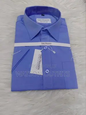 Men's Shirts or Shati Za Plain Za Short Sleeve