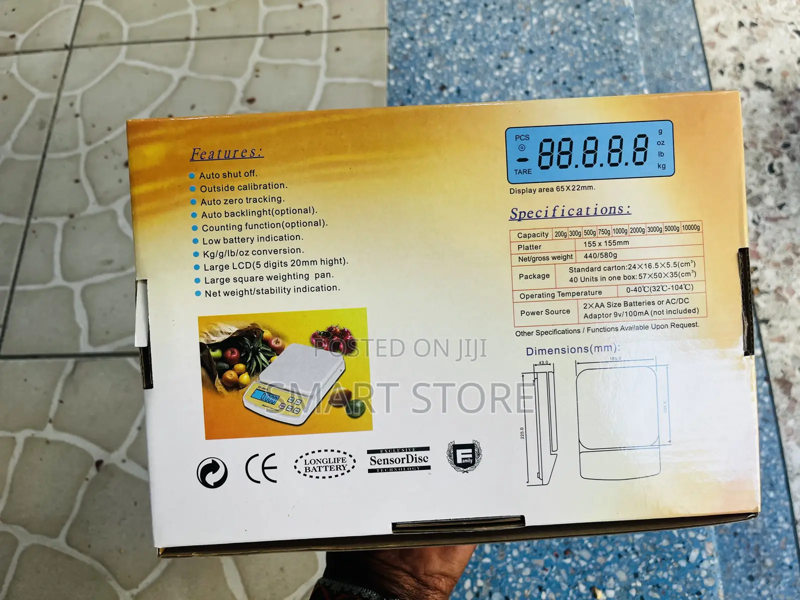 Electronic Compact Scale