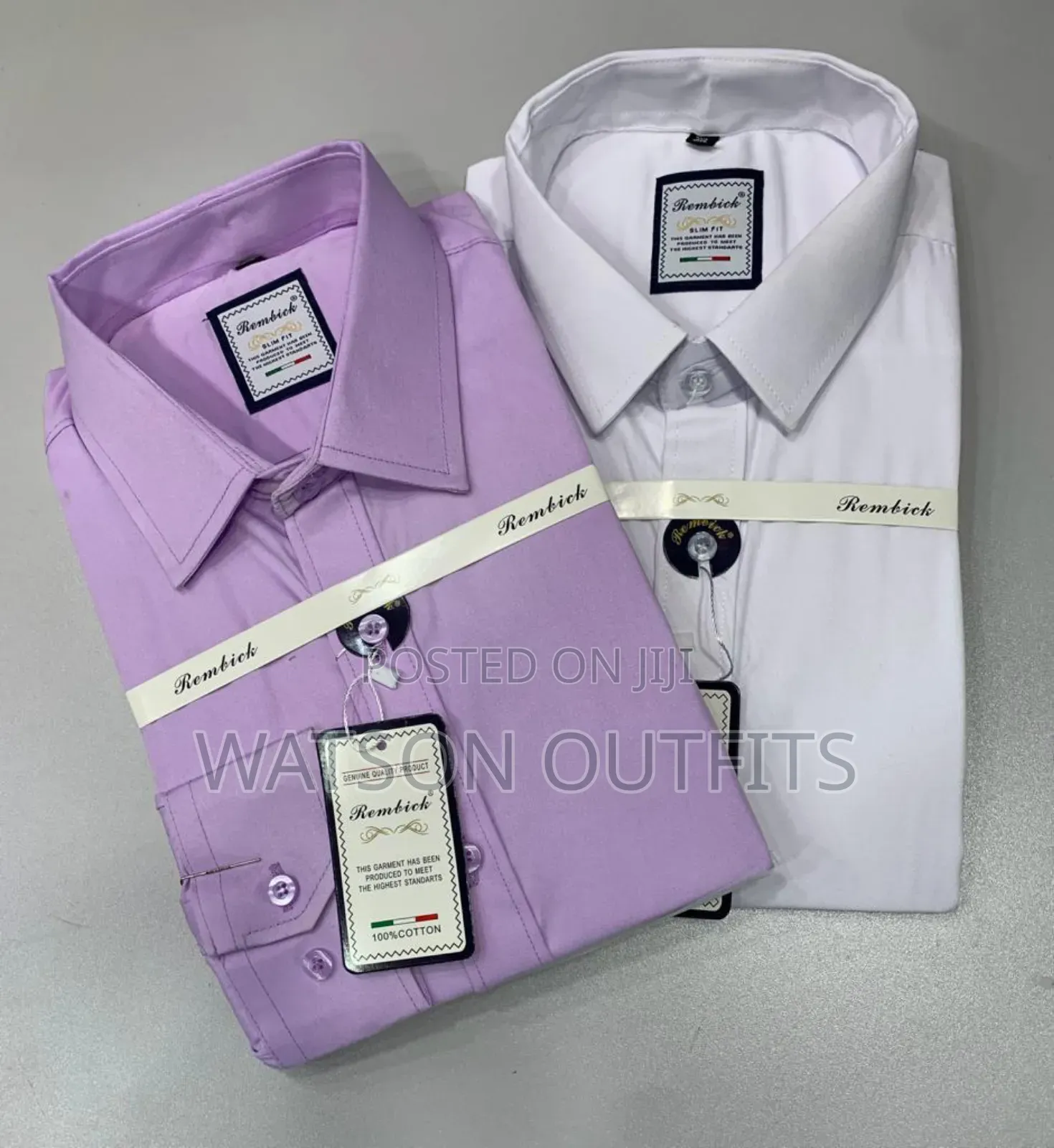 Men's Shirts Official and Classic or Smart