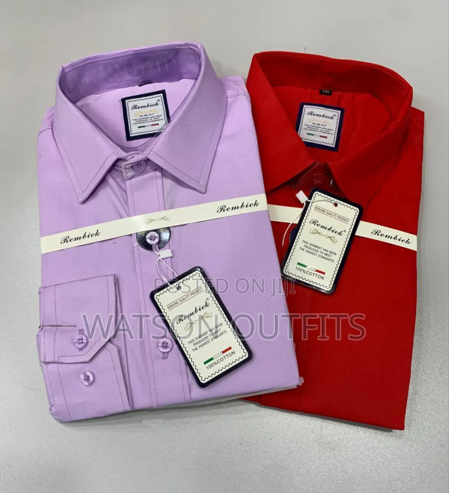 Men's Shirts Official and Classic or Smart