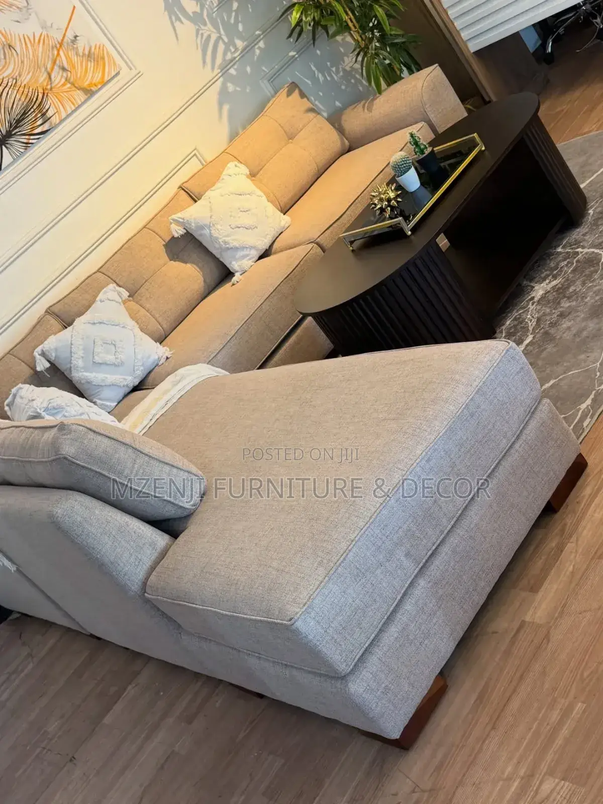 L Shaped Sofa Luxury 5 Seat
