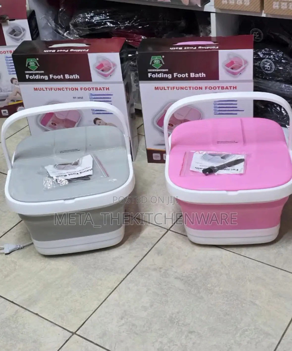 Multifunctional Foldable Footbath Massager
