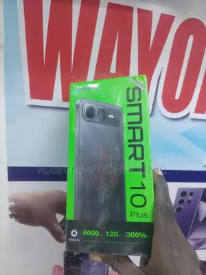 New Infinix Smart 10 Plus 128 GB Black