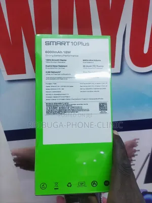 New Infinix Smart 10 Plus 128 GB Black