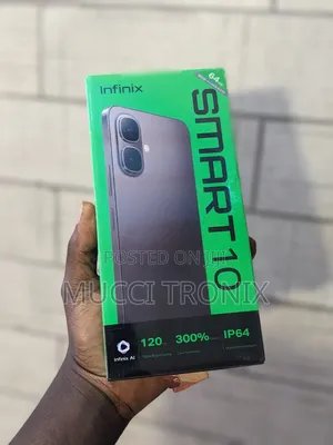 New Infinix Smart 10 128 GB Black