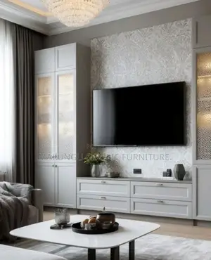 Tv Home View Unit and Wall.