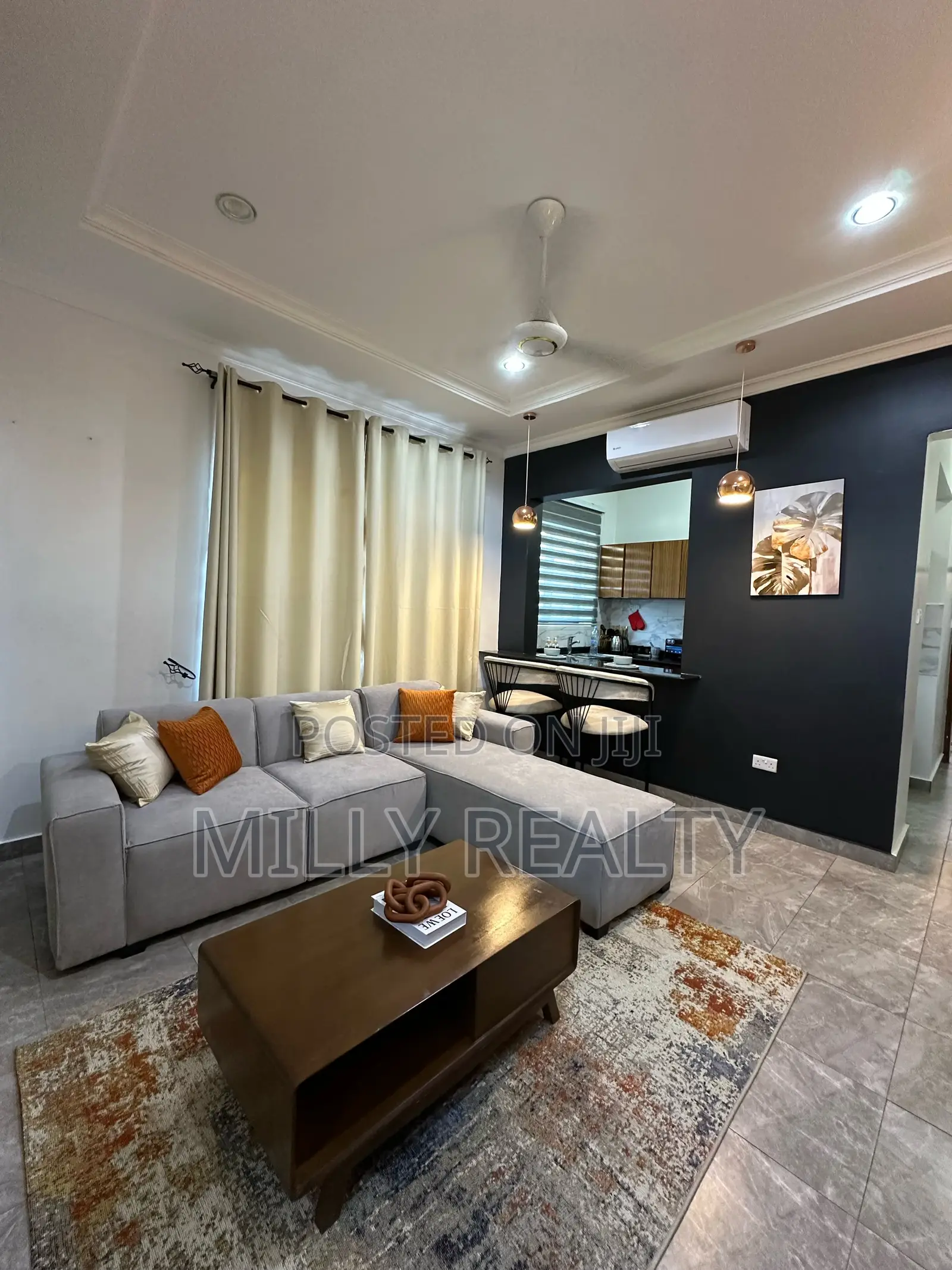 Furnished 1bdrm Apartment in Kinondoni Near for rent