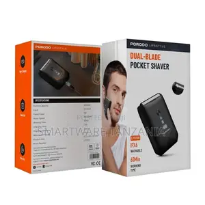 Porodo Lifestyle Dual-blade Pocket Shaver - Black