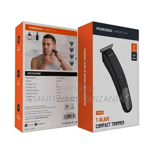 Porodo Lifestyle T-blade Hair Trimmer 600mah - Black