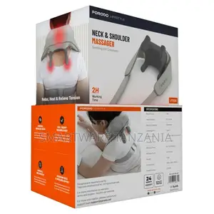 Porodo Lifestyle Neck Shoulder Massager - Gray