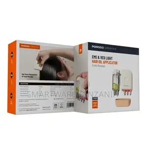 Porodo Ems Red Light Hair Oil Applicator Scalp Massage
